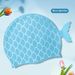 New Waterproof Silicone Cute Fish Scale Enlarged Swim Cap For Boys And Girls_desvips.com