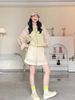 Summer Outdoor Leisure Sports Suit For Women, Fashionable Quick-Dry Sun-Protective Jacket, Shorts, And Long Skirt With_desvips.com