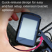 GPS Road Odometer Waterproof Wireless Speedometer Mountain Bike Cycling USB Charging Code Meter_desvips.com