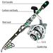 Telescopic Portable Long Casting Reel Gear Lure Rod Full Set Sea Fishing Soft Bait Hook Line_desvips.com