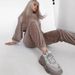 Women's Clothing fashion sports suit long sleeved hooded sweatshirt trousers two piece suit_desvips.com