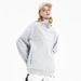 001 Hoodie Windproof Waterproof Snowboard Suit High Neck Ski Shirt Fleece-Lined Unisex Bib Pants Inner Layer_desvips.com