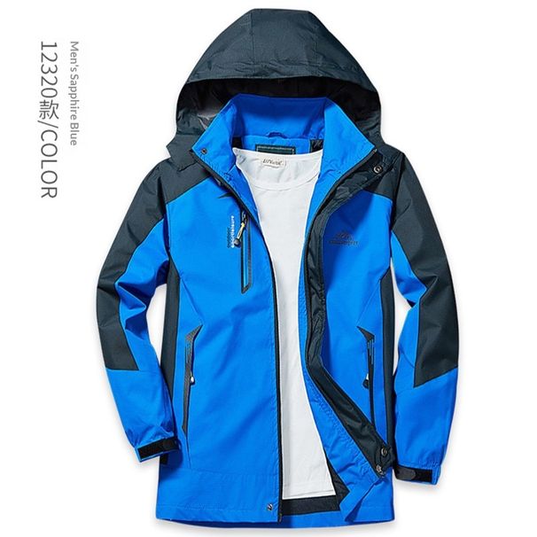 Surge Men's Spring And Autumn Single Layer Thin Fishing Waterproof Windproof Women's Trendy Outdoor Four Seasons Hiking Jacket_desvips.com