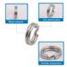 304 Stainless Steel Flattening Ring, Double Layer Flattening Ring For Fishing Lures, Small Fishing Accessories (50 Pieces/bag)_desvips.com