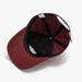 Women's Letter Embroidery Baseball Cap - Wine Red UPF50+ Sun Hat With Extended Size Fit & Breathable Fabric For Outdoor_desvips.com