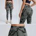 High Waist Seamless Peach Hip Yoga Pants Tummy Control Women's Running Sports Fitness Leggings_desvips.com