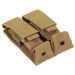 Tactical Small 9mm Dual Molle Vest Accessory Outdoor EDC Tool Bag M5 Flashlight Pouch_desvips.com