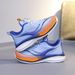 Children's Lightweight Running Shoes Fashion New Style Big Kids Mesh Rotating Button Red Rabbit Casual Boys_desvips.com