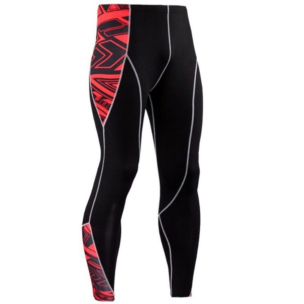 Men's Sports Fitness Clothing Sweat-wicking Running Marathon Tight-fitting Quick-drying High Elastic Two Three_desvips.com