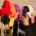 Quirky Cartoon Tongue-Out Plush Muffs Women, Autumn And Winter Warm Covers, Warmers, Pads, Ear Warmers For Cycling_desvips.com