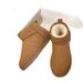 Snow Shoes Large Size Winter New Flat-bottomed Short Tube Northeast Cotton Shoes Men's Velvet Thickened Warm Snow Boots Women_desvips.com