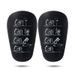 Mini Football Shin Guards – Customizable Thickened Plastic Shin Pads For Soccer/Basketball/Volleyball, Youth & Adult Sizes_desvips.com