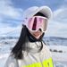 SEARIPE Snowy Pie Column Surface Goggles For Men Women, Single And Board Goggles, Double Layer Anti-Fog Ski Equipment_desvips.com