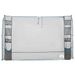 Gray Oxford Fabric Outdoor Tent Organizer - Minimalist Design - Keeps Tent Clutter-Free - Easy To Carry - Durable And Easy To Clean_desvips.com