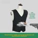 Guji Aramid GA3 Level Concealed Bulletproof For Bank Security Personnel Duty Body Protection Vest_desvips.com