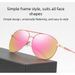Women, Aviator Style Sunglasses For Spring-Loaded Legs, UV Protection, Lacquered Glasses_desvips.com
