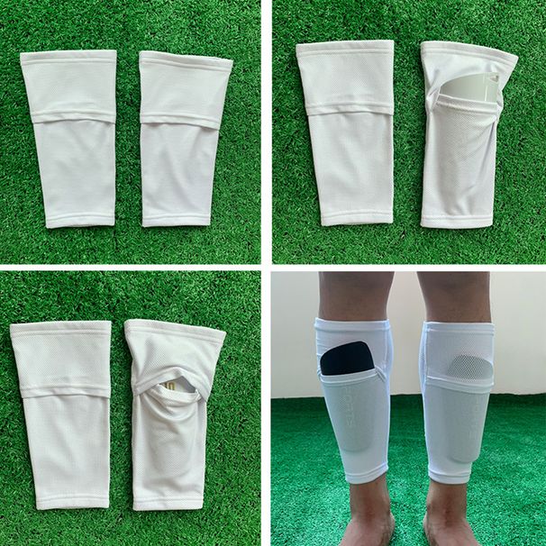 Sports Socks All Inclusive Football Socks Shin Guards Fixed Sets Calf Guards Double Layer Bottomless Socks Insert Sets_desvips.com