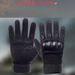 Tactical Gloves Half Finger Hard Shell Anti-Slip Wear-Resistant Joint Protection Warmth Cut-Resistant Military Enthusiast Combat Training Gloves_desvips.com