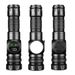 Cross-Border New White Laser Strong Flashlight Digital Display Multi-Function Side Portable Outdoor Emergency Light_desvips.com