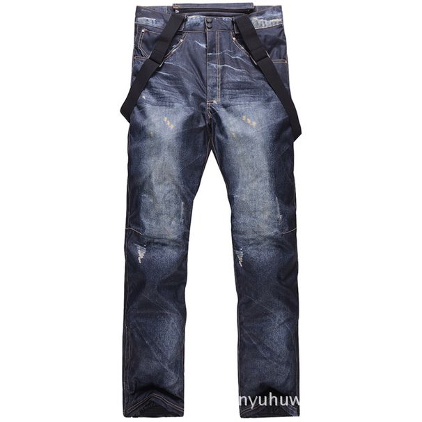 Winter Denim Men's Snowboard Ski Pants Warm And Thickened New Product_desvips.com