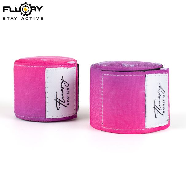 FLUORY New Gradient Strap Is Used Wrist Protection, Straps, And Muay Thai Boxing Straps For Combat Fighters_desvips.com