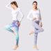 New Digital Print Yoga For Women Outdoor Fitness Sports Tight Dance Pants_desvips.com