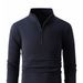 001 European And American INS Cross-Border 2023 Summer Zipper Long Sleeve Men's Sports Polo Shirt_desvips.com
