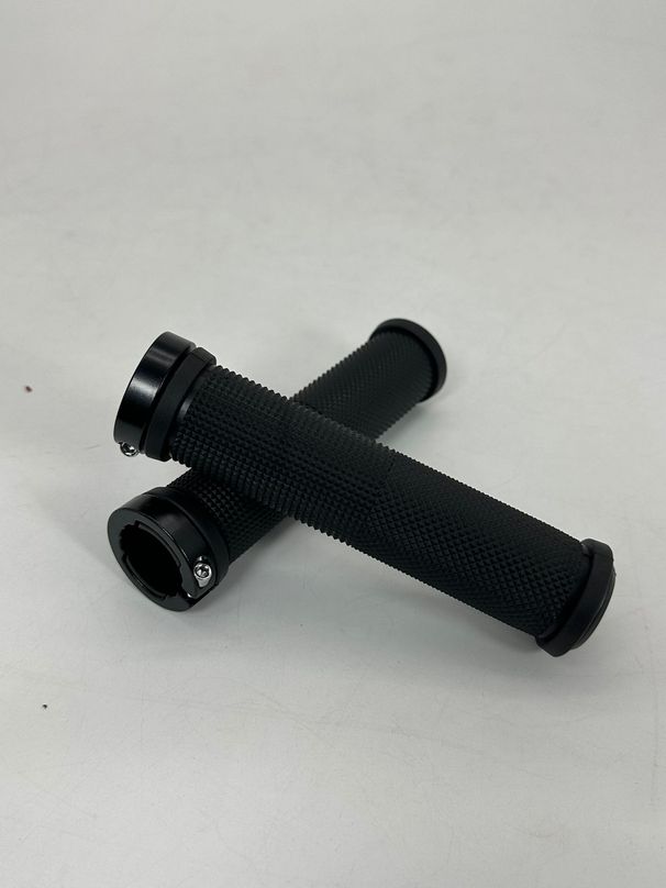 Cross-Border Mountain Bike Handlebar Rubber Locking Anti-Slip Shock Absorption Bicycle Accessories Cycling Handle Grips_desvips.com