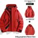outdoor mountaineering hooded work windbreaker plus size waterproof jacket_desvips.com