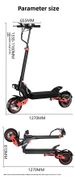 1600W Long Battery Life Electric Aluminum Alloy Adult Off-Road 48V Portable Commuting Kick Scooter_desvips.com