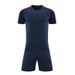 Men's Clothing training suit short-sleeved student sports football clothes printed summer new football suit suit men_desvips.com