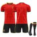 2026 World Cup Belgium Jersey 7 De Bruyne 9 Lukaku No. 11 Doku Football Kit Set_desvips.com