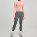 High-Waist Yoga Outfit Set - Stretchy Workout Two-Piece For Running & Gym - Breathable Tights & Top For Women_desvips.com