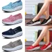 Women Toning Lace Breathable Swing Platforms Slip On Casual Shoes Female Slimming Wedge Sneakers_desvips.com