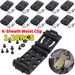1-20Pcs K Sheath Kydex Clip Hunting Knife Scabbard Kit Tek Lok Clamp Belt Mag Gun Holster Waist Back Clips_desvips.com