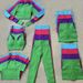 Surge INS New European And American Cross-Border Yoga Clothing Set For Women Seamless Breathable Sports Bra High Waist_desvips.com