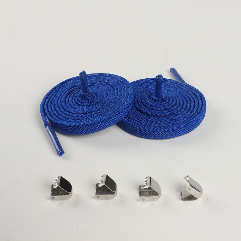 Little white shoes free flat buckle elastic elastic men and women's fixed shoelaces wholesale lazy people free children's shoelaces_desvips.com