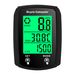 Bicycle English Luminous Wired Speedometer Odometer_desvips.com