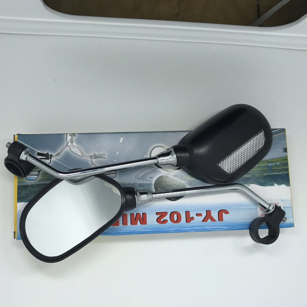 Bicycle Mountain Bike Cycling Rearview Convex Reflective Safety Reversing Mirror_desvips.com