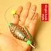 Bottom Full Set Beads Diamond Shape Reverse Ground Lure Knot European Style Carp Fishing Rig_desvips.com