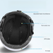 Ski helmet new single board winter outdoor anti fall and anti-collision ski protective equipment snow helmet double board_desvips.com
