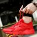 NIOHE New Trainers Sneakers Air Cushion Running Men Casual Unisex Shoes Breathable Lace-Up Chaussure Homme_desvips.com