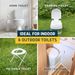 Lunderg Disposable Toilet Liners With Lemon Scented Absorbent Pads, 20 Count_desvips.com