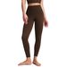 Women's Fleece Lined Thickened Yoga Pants High Elasticity Tight Fit Seamless Running Pants With Peach Shaped Hip Belt Pockets_desvips.com