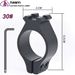 55mm High Aluminum Alloy Fixture 20mm Rail Flashlight Fixture Flashlight Accessories 30mm Clamp Ring Fixture_desvips.com