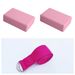 Yoga Belt Dance Auxiliary Soft Open Exercise Brick Stretch Three-piece Combination Practice Home_desvips.com