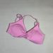 Twisted Front Sports For Women Sexy V-neck Spaghetti Straps Workout Gym Crop Top With Removable Pads Seamless Yoga Bra_desvips.com