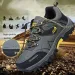 New Sports 2024 Anti Slip Training Leather Outdoor Men's Oversized Autumn Hiking Jogging Shoes_desvips.com