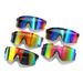 Windproof sunglasses Big frame trend sports outdoor cycling dazzling sunglasses_desvips.com