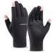 Windproof Fleece-Lined Thermal Waterproof Non-Slip Full-Finger Cycling Sports Outdoor Fitness Fishing Long-Finger Gloves_desvips.com
